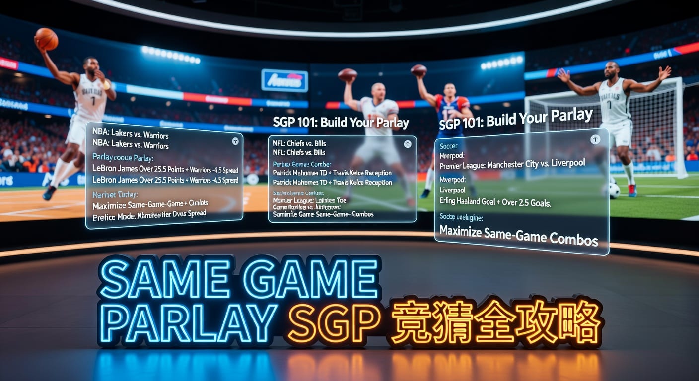 优酷体育平台app下载入口：Same Game Parlay (SGP) 玩法解析与投注技巧
