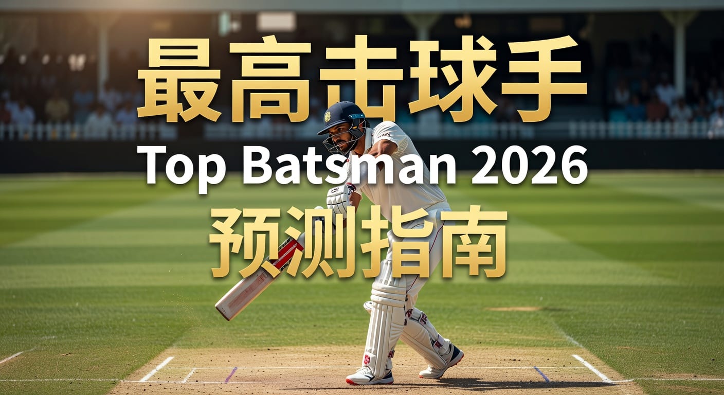 最高击球手 Top Batsman：资深分析师洞悉数据王者之路