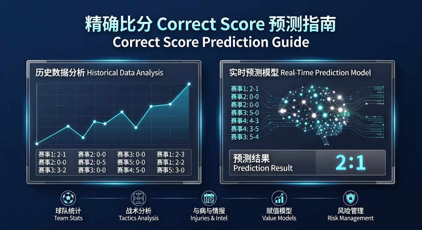 精确比分 correct score投注技巧与风险判断