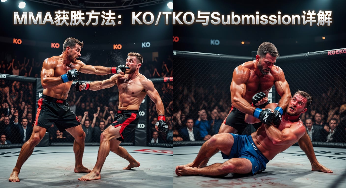 MMA方法 method of victory KO/TKO Submission：2026年赛果解读