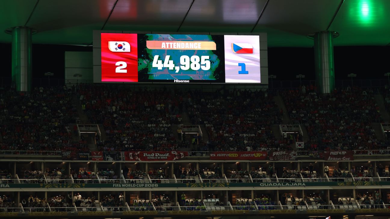 FIFA为韩国对捷克世界杯比赛上座率辩护，空座争议引关注